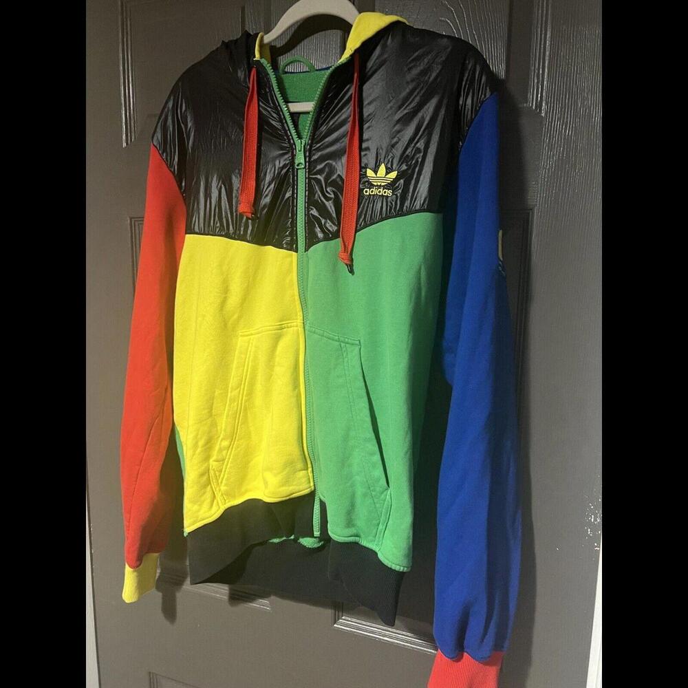 South Africa World Cup 2010 Adidas Football Track Jacket Size L Soccer. - Picture 2 of 9